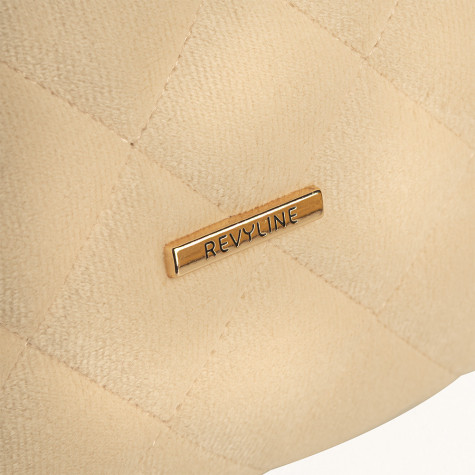 Косметичка дорожная вельветовая Revyline, бежевая