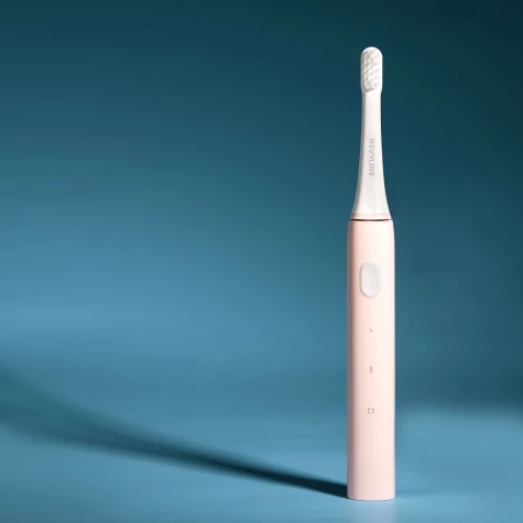 Электрическая звуковая зубная щётка Revyline RL 050, розовая